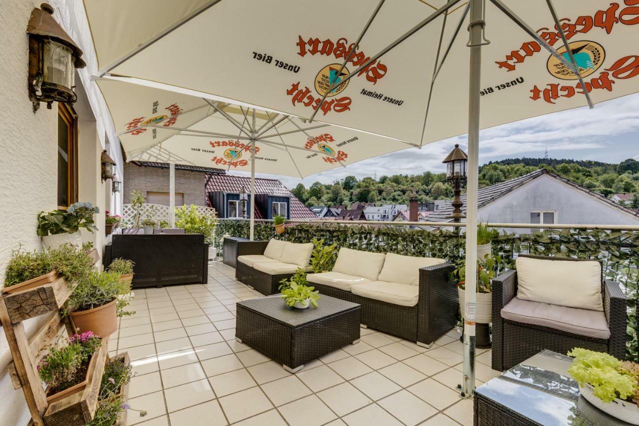 Hotel Frankenhof Haibach  ภายนอก รูปภาพ
