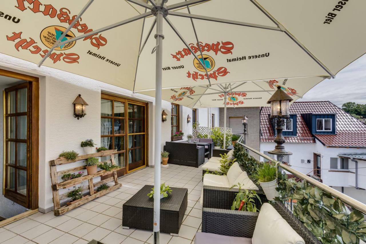 Hotel Frankenhof Haibach  ภายนอก รูปภาพ